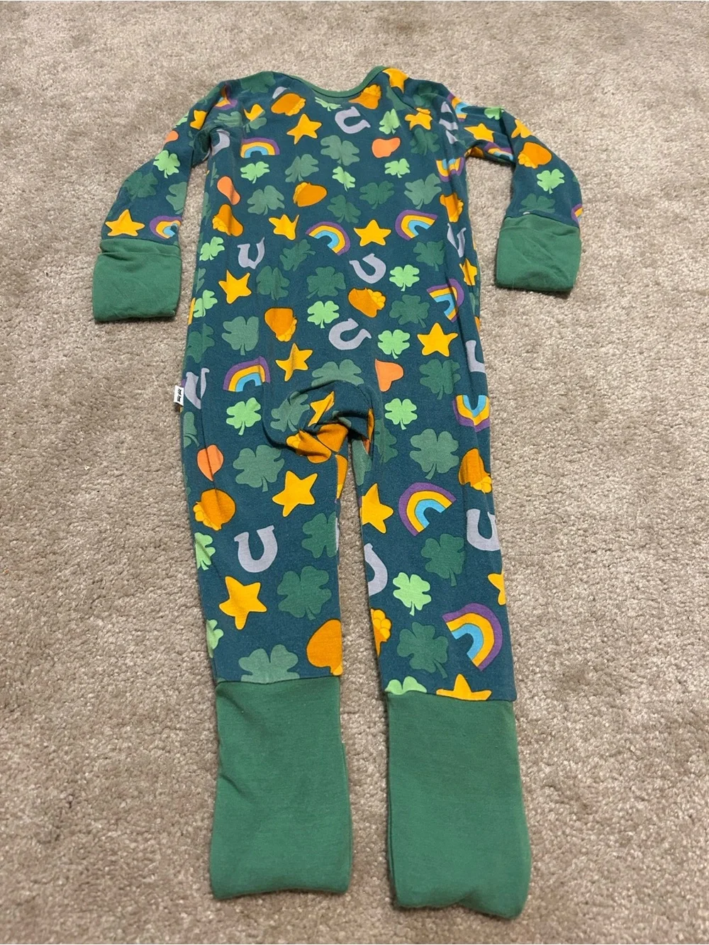 Little Sleepies Lucky (St Patrick’s) 3-6mo
